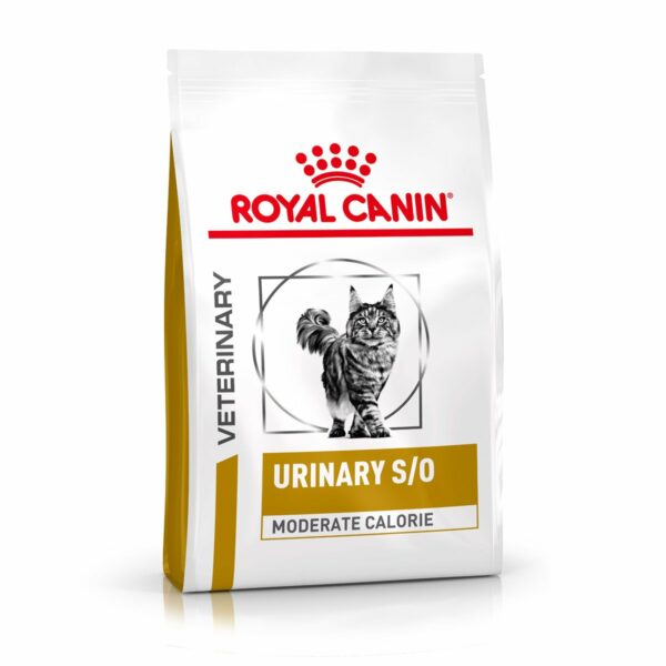 ROYAL CANIN® Veterinary URINARY S/O MODERATE CALORIE Trockenfutter für Katzen 2x9kg