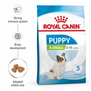 ROYAL CANIN X-SMALL Puppy Trockenfutter für Welpen sehr kleiner Hunderassen 3kg