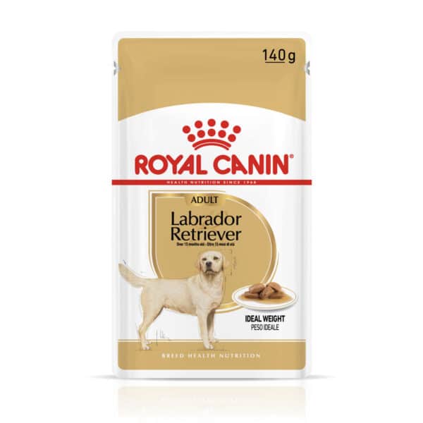 ROYAL CANIN Labrador Retriever Adult Stückchen in Soße Nassfutter für Hunde 20x140g