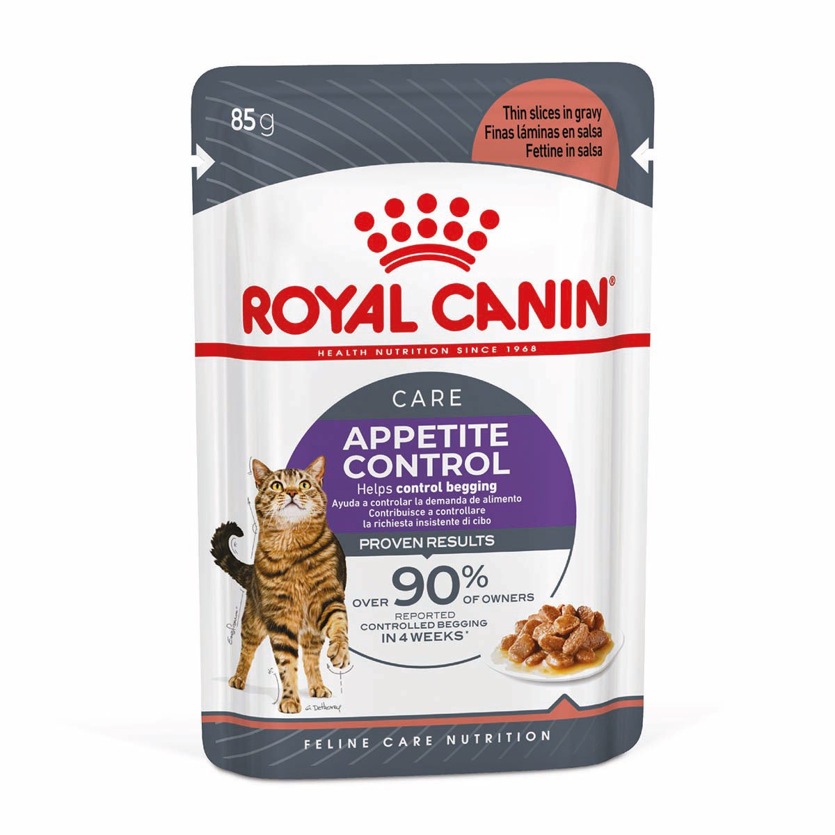 Royal Canin FCN Appetite Control Gravy 48x85g