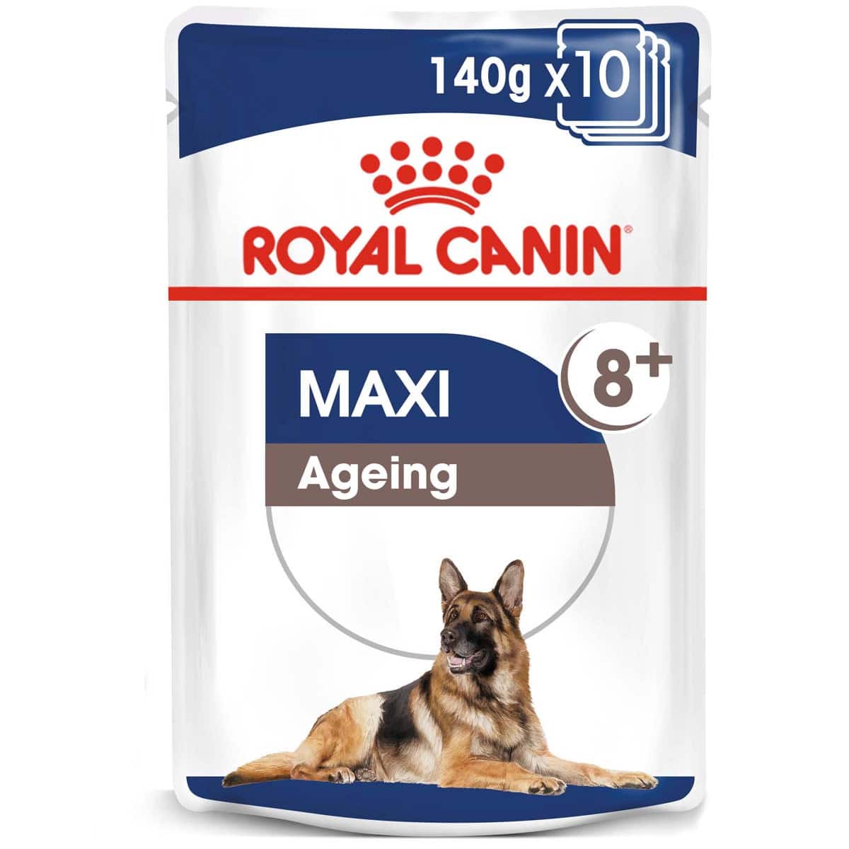 ROYAL CANIN MAXI Ageing 8+ Nassfutter für ältere große Hunde 20x140g
