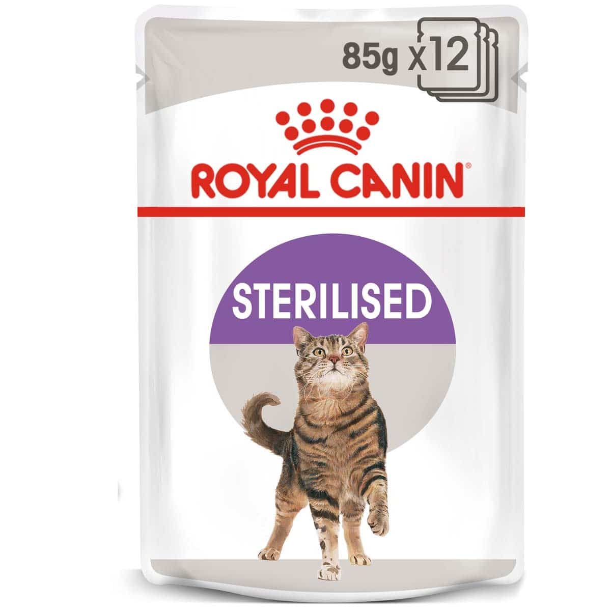 ROYAL CANIN STERILISED Nassfutter in Gelee für kastrierte Katzen 12x85g