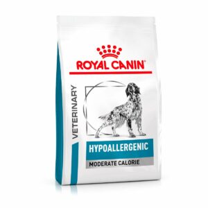 ROYAL CANIN Veterinary HYPOALLERGENIC MODERATE CALORIE Trockenfutter für Hunde 7kg