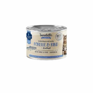 Sanabelle mit Forelle & Rind 12x195g