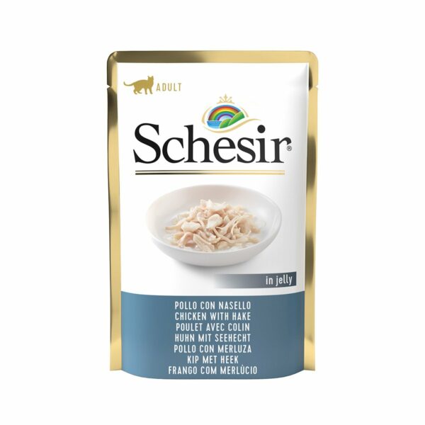 Schesir Cat Huhn mit Seehecht 20x85g