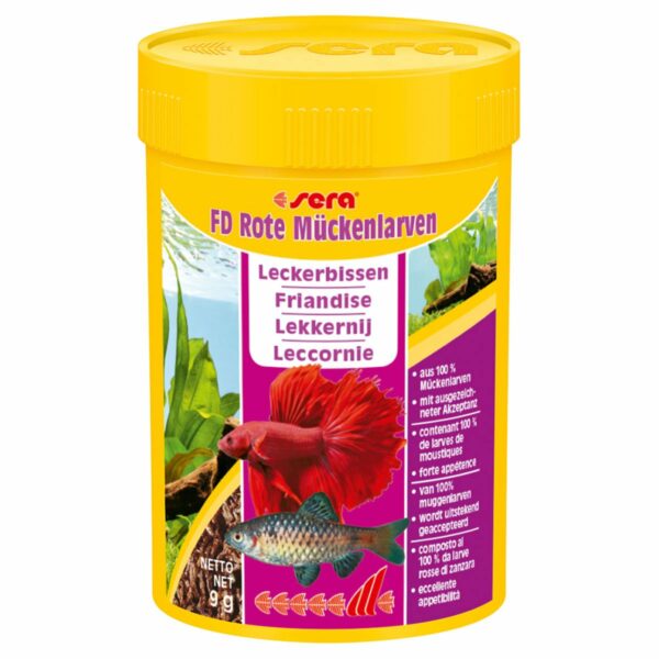 Sera FD Rote Mückenlarven 100ml