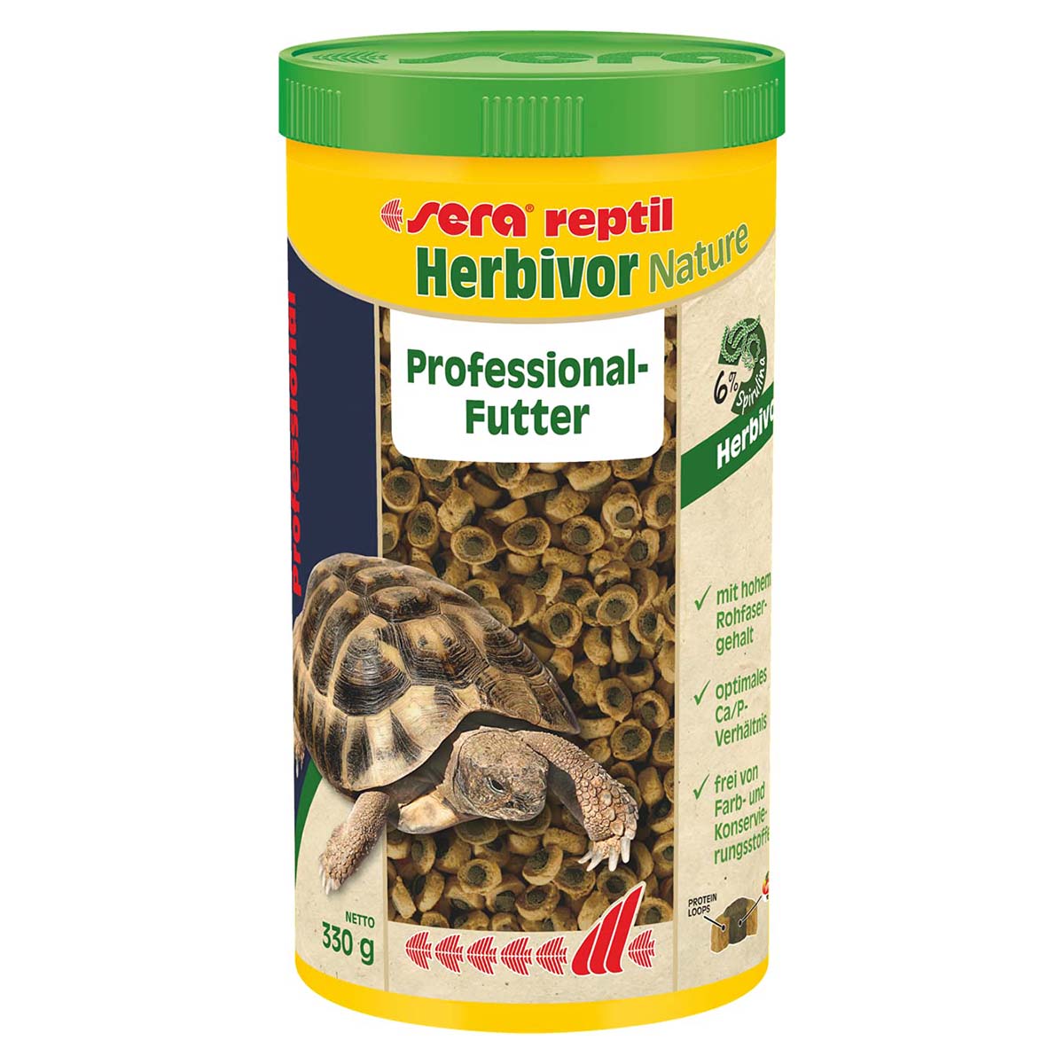 sera reptil Professional Herbivor Nature 2x 1000ml