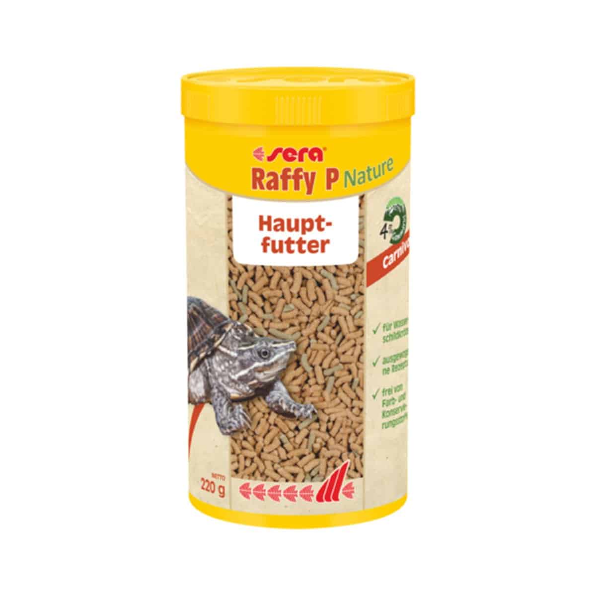 Sera Schildkrötenfutter Raffy P Nature 1000ml