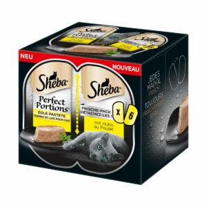 Sheba Perfect Portions mit Huhn 24x2x37