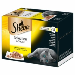 Sheba Selection in Sauce Schale Multipack 12x85g