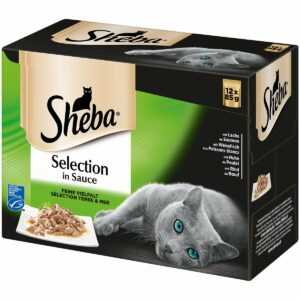 Sheba Selection in Sauce Feine Vielfalt 12x85g