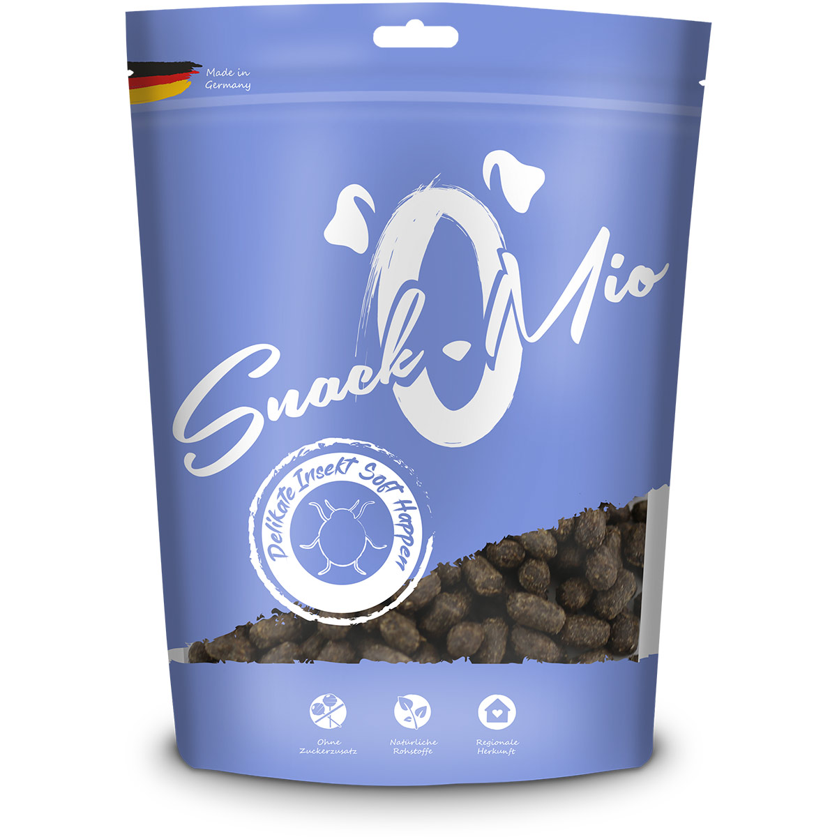 SnackOMio - delikate Insekten Soft Happen 2x125g