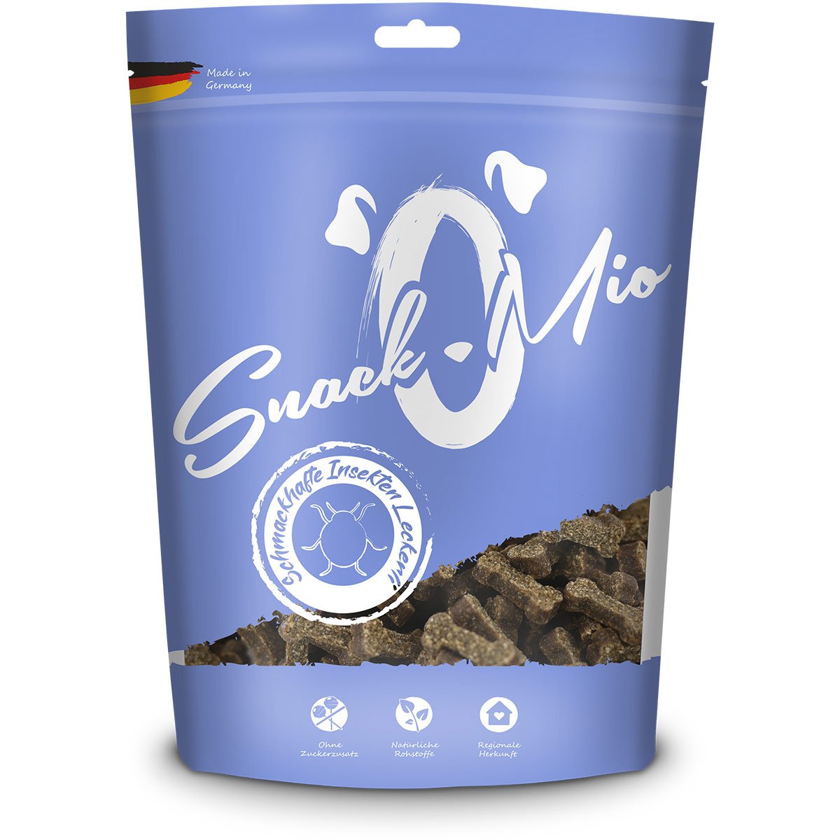 SnackOMio - schmackhafte Insekten Leckerli 2x125g