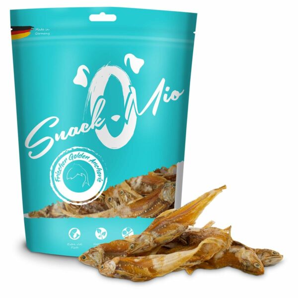 SnackOMio - frischer Golden Anchovis 2x50g