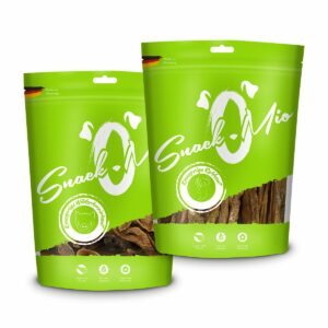 SnackOMio - knusprige Wildschweinhaut 250g und knusprige Rehhaut 350g