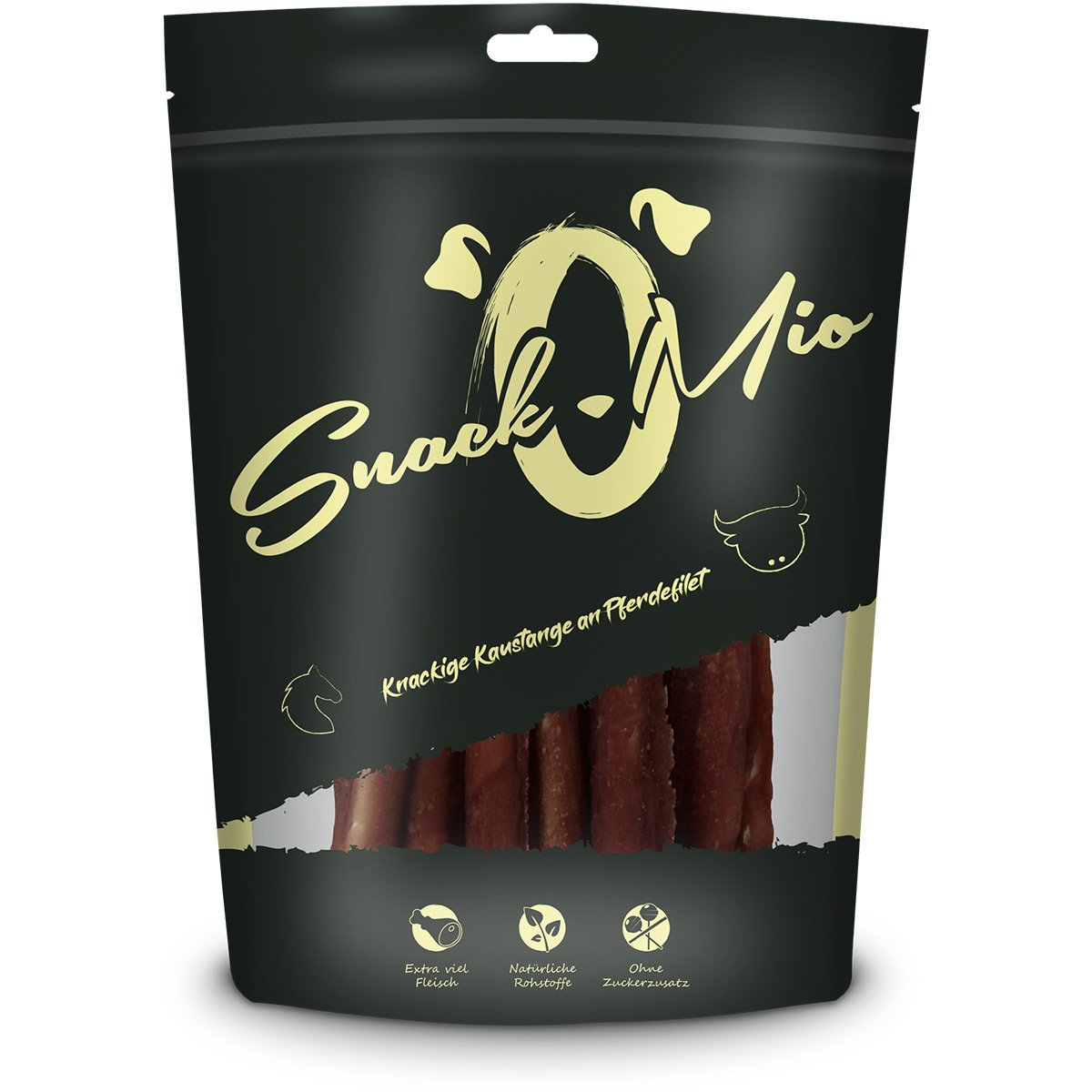 SnackOMio - knackige Kaustange an Pferdefilet 70g