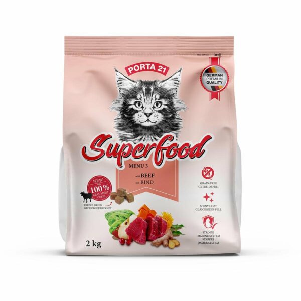 Superfood Menü Rind 2kg