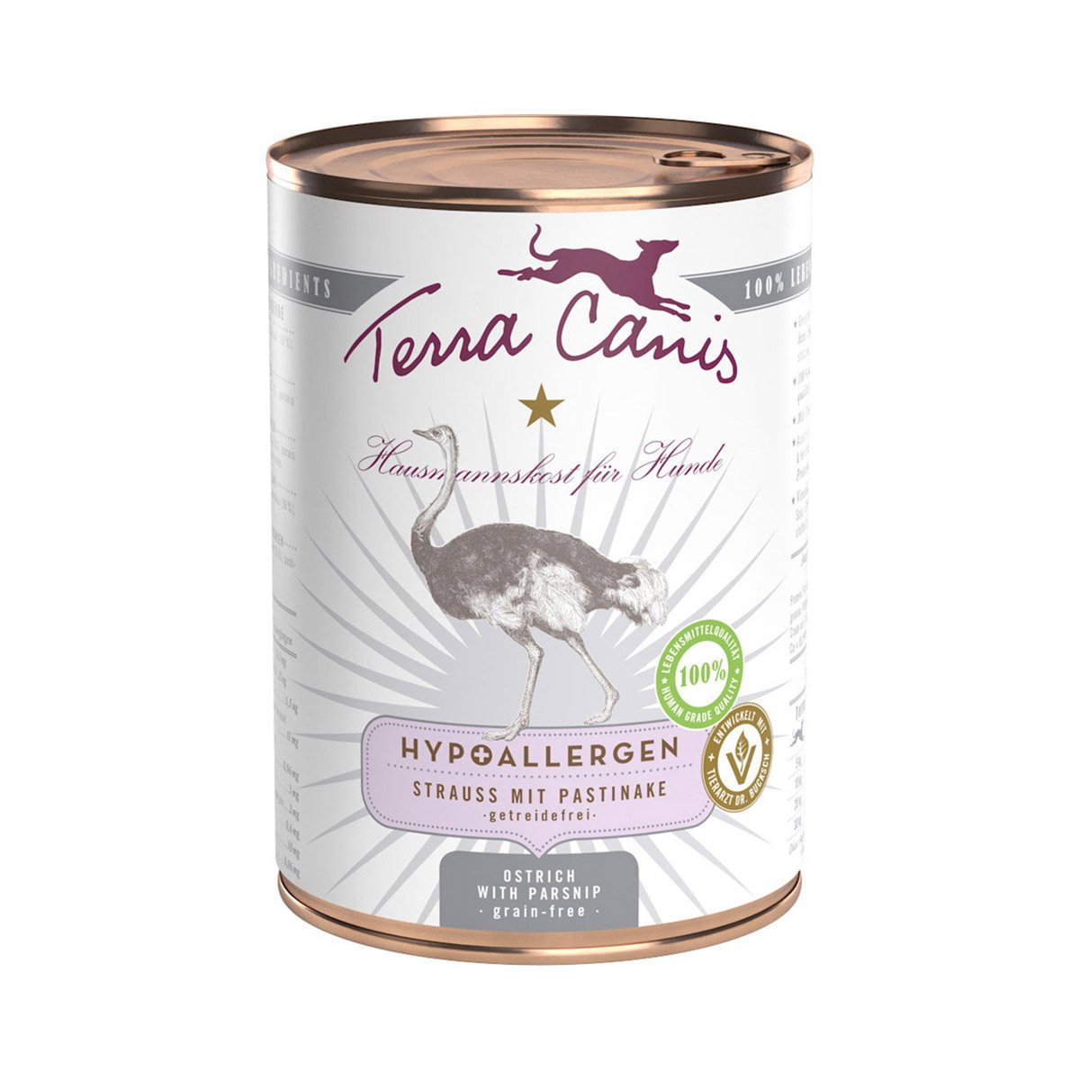 Terra Canis HYPOALLERGEN – Strauß mit Pastinake