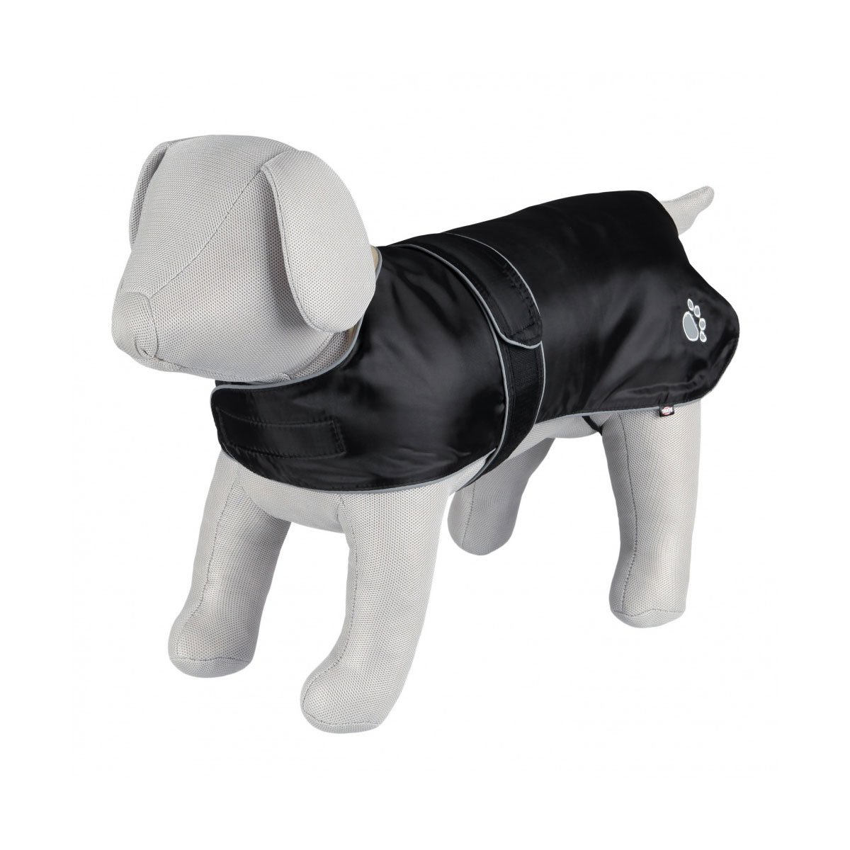 Trixie Hundemantel Orléans schwarz L 55cm