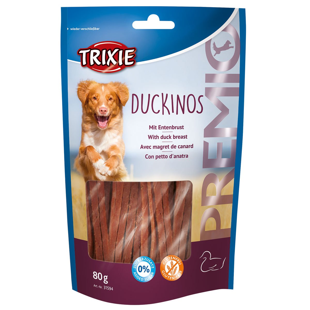 Trixie Hundesnack PREMIO Duckinos 80g