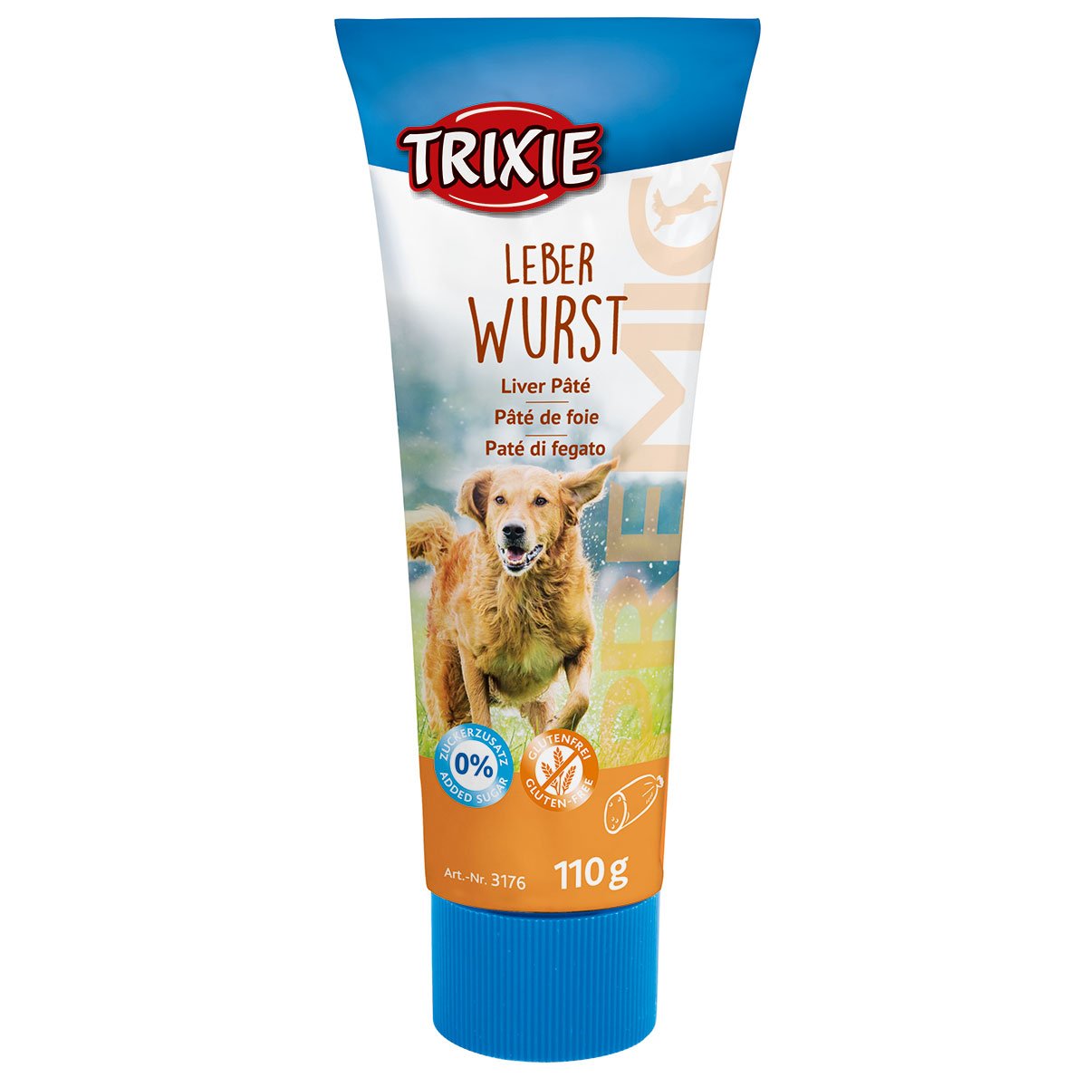 Trixie PREMIO Leberwurst für Hunde 12x110g