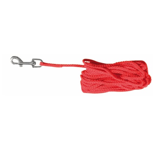 Trixie Schleppleine Nylon rot 10m