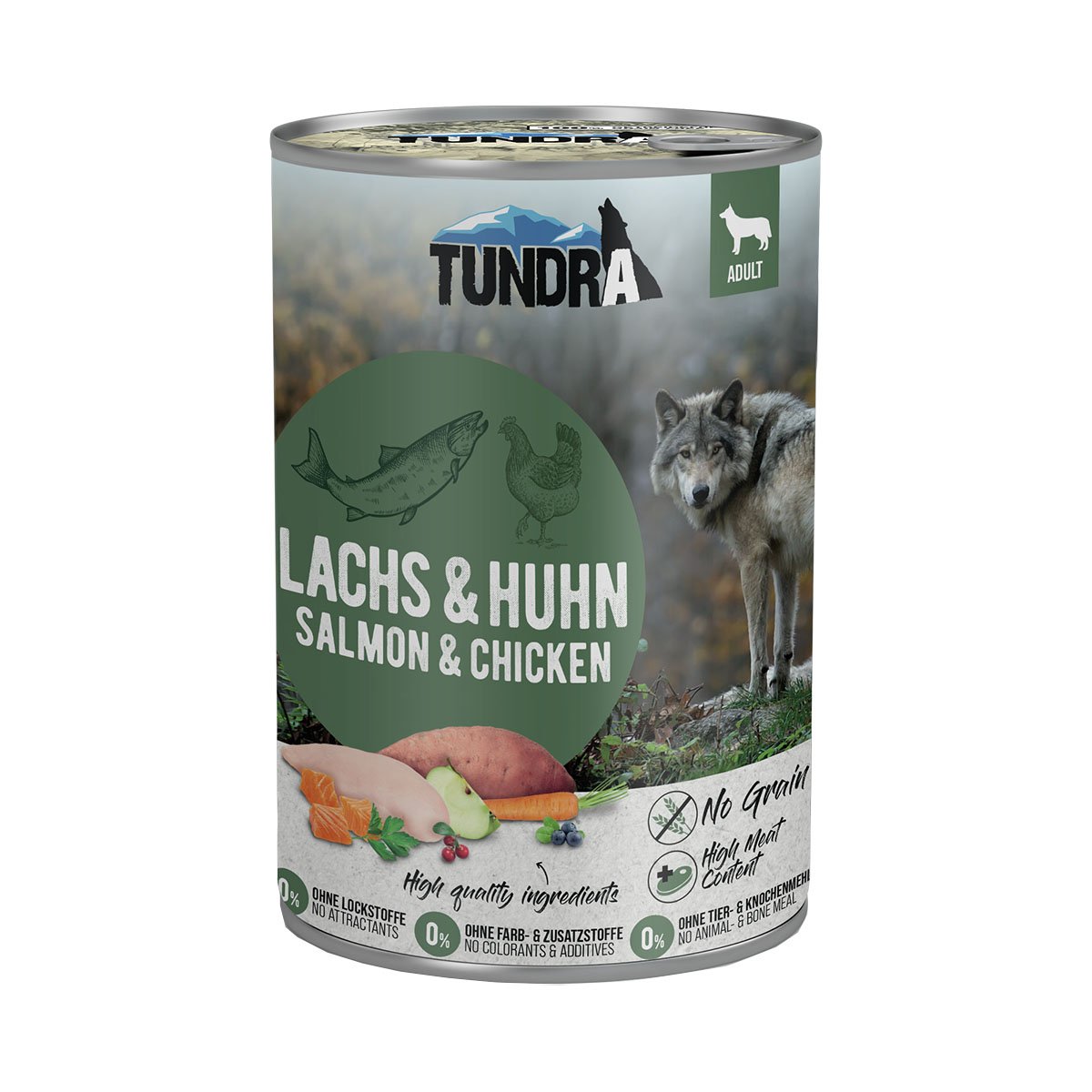 Tundra Dog Lachs & Huhn 6x400g