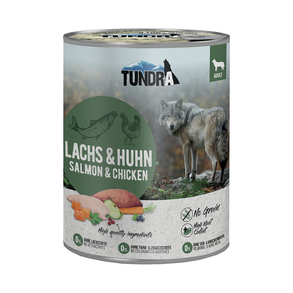 Tundra Dog Lachs & Huhn 6x800g