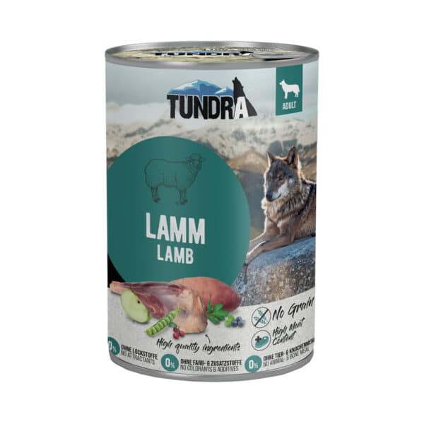 Tundra Dog Lamm 6x400g