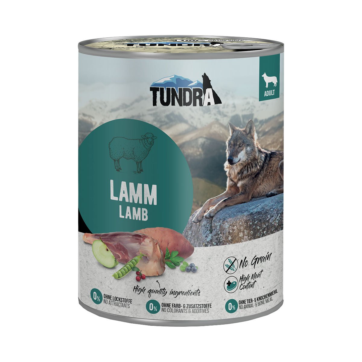 Tundra Dog Lamm 12x800g