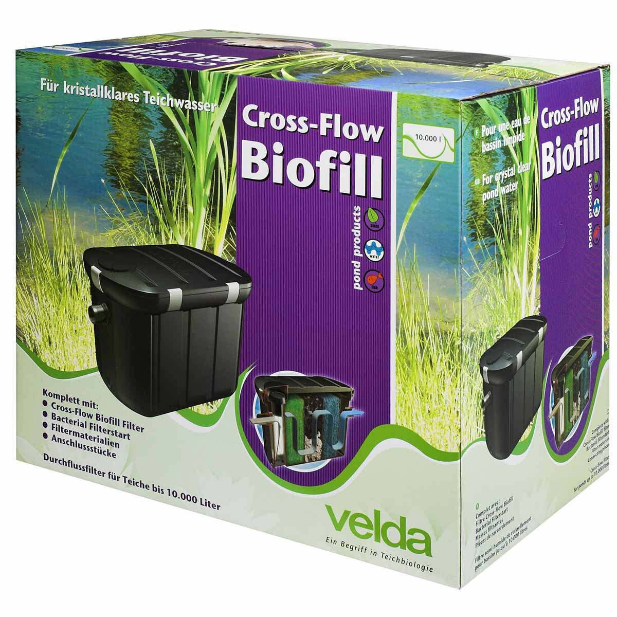 Velda Cross-Flow Biofill + 18 Watt UV-C