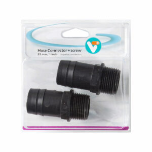 Velda Hose Connector+Screw 1 Inch 32 mm