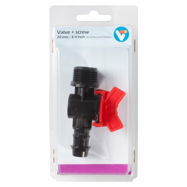 Velda Valve + screw 3/4 Inch 20 mm