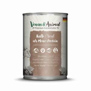 Venandi Animal - Kalb als Monoprotein 12x400g