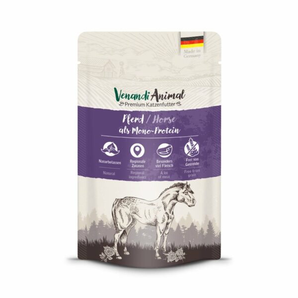 Venandi Animal - Pferd als Monoprotein 12x125g