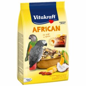 Vitakraft African Hauptfutter für afrikanische Papageien 5x750g