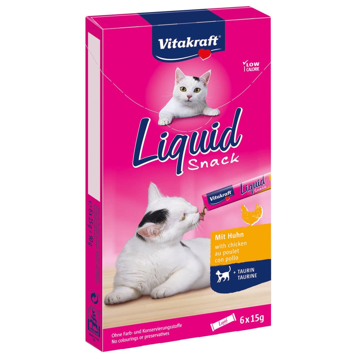 Vitakraft Cat liquid Snack Hähnchen 3x6 Stk
