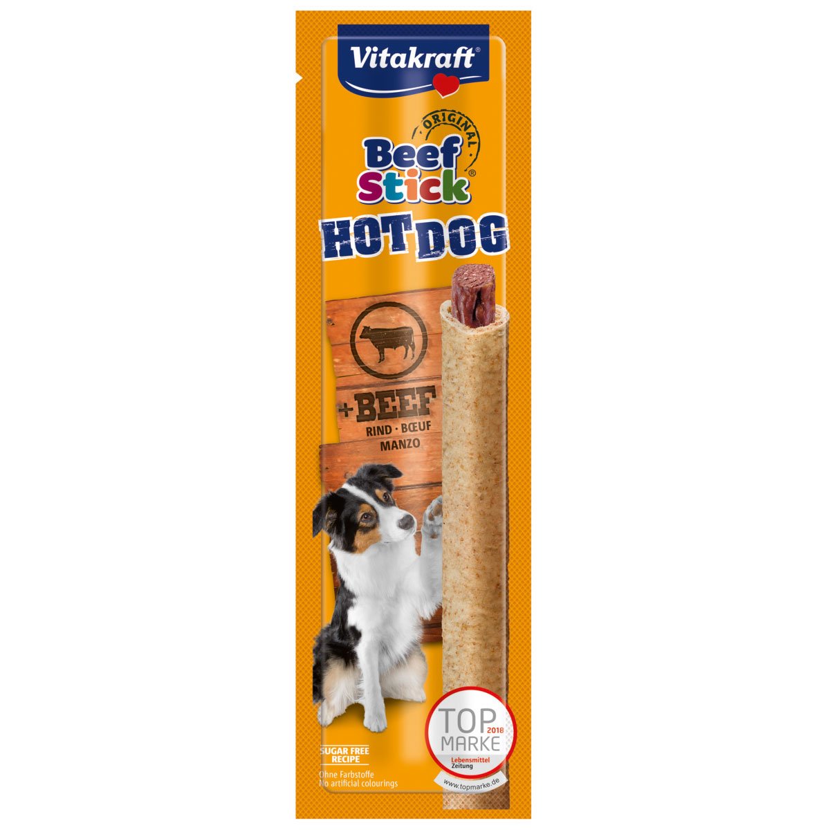 Vitakraft Hundesnack Beef-Stick Hot Dog 20 Stück