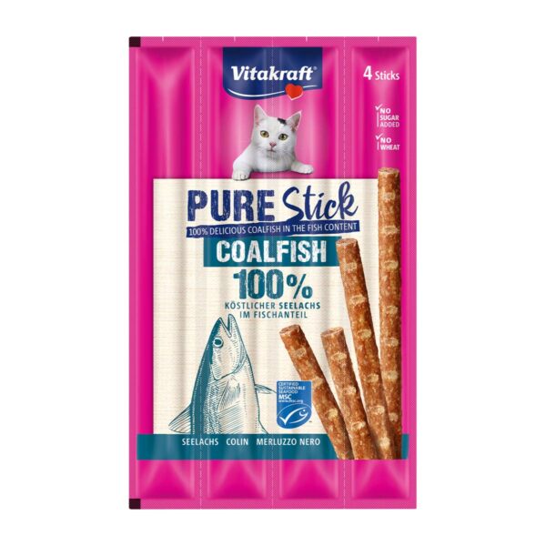 Vitakraft Pure Stick Seelachs 40x5g