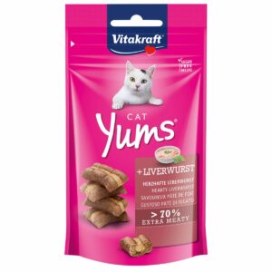 Vitakraft Katzensnack Cat Yums Leberwurst 3 Stück