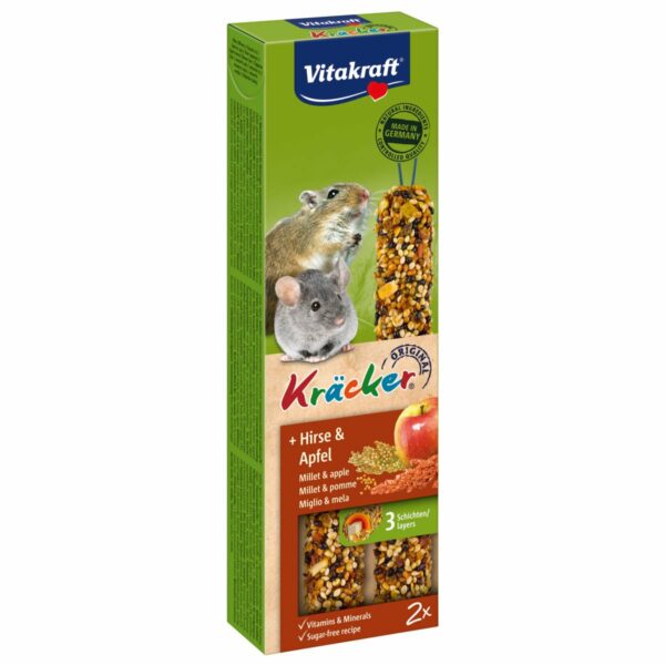 Vitakraft Kleinnager Kräcker mit Hirse & Apfel