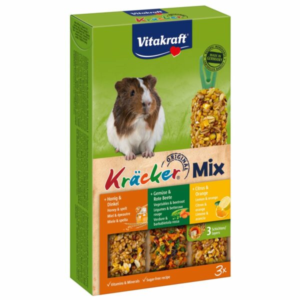 Vitakraft Kräcker Trio Mix für Meerschweinchen