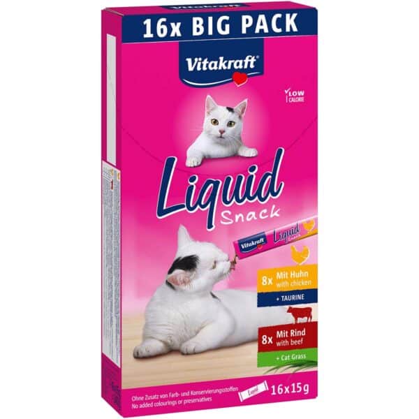 Vitakraft Liquid Snack Multipack 16x15g