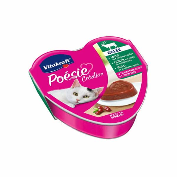 Vitakraft Poésie Création Wild in Cranberry-Gelée 15x85g