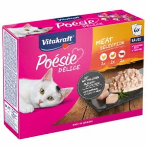 Vitakraft Poésie Délice Multipack Fleisch 6x85g