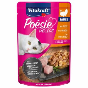 Vitakraft Poésie DéliSauce & Putenbrust 23x85g