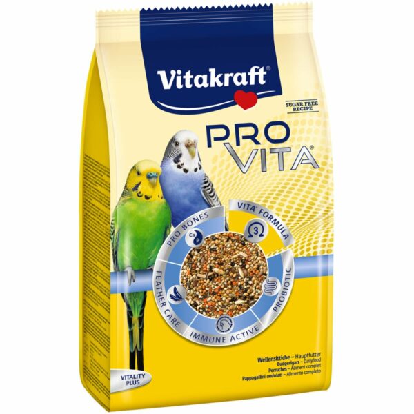 Vitakraft Vogelfutter Pro Vita Wellensittich 5x800g