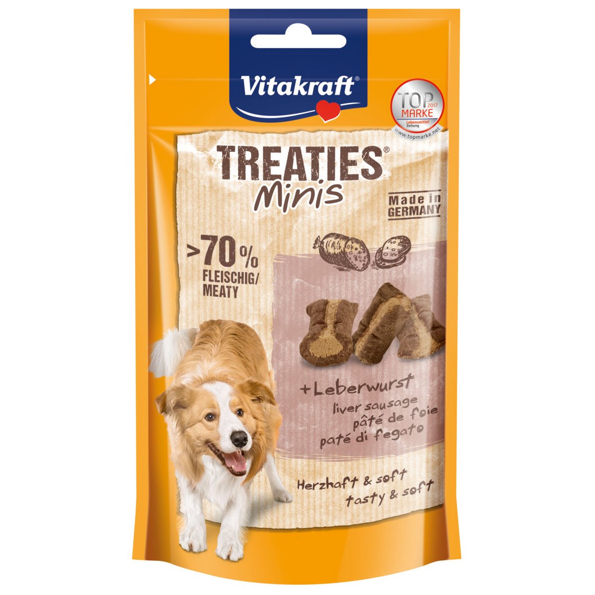 Vitakraft Treaties Minis Leberwurst 48g