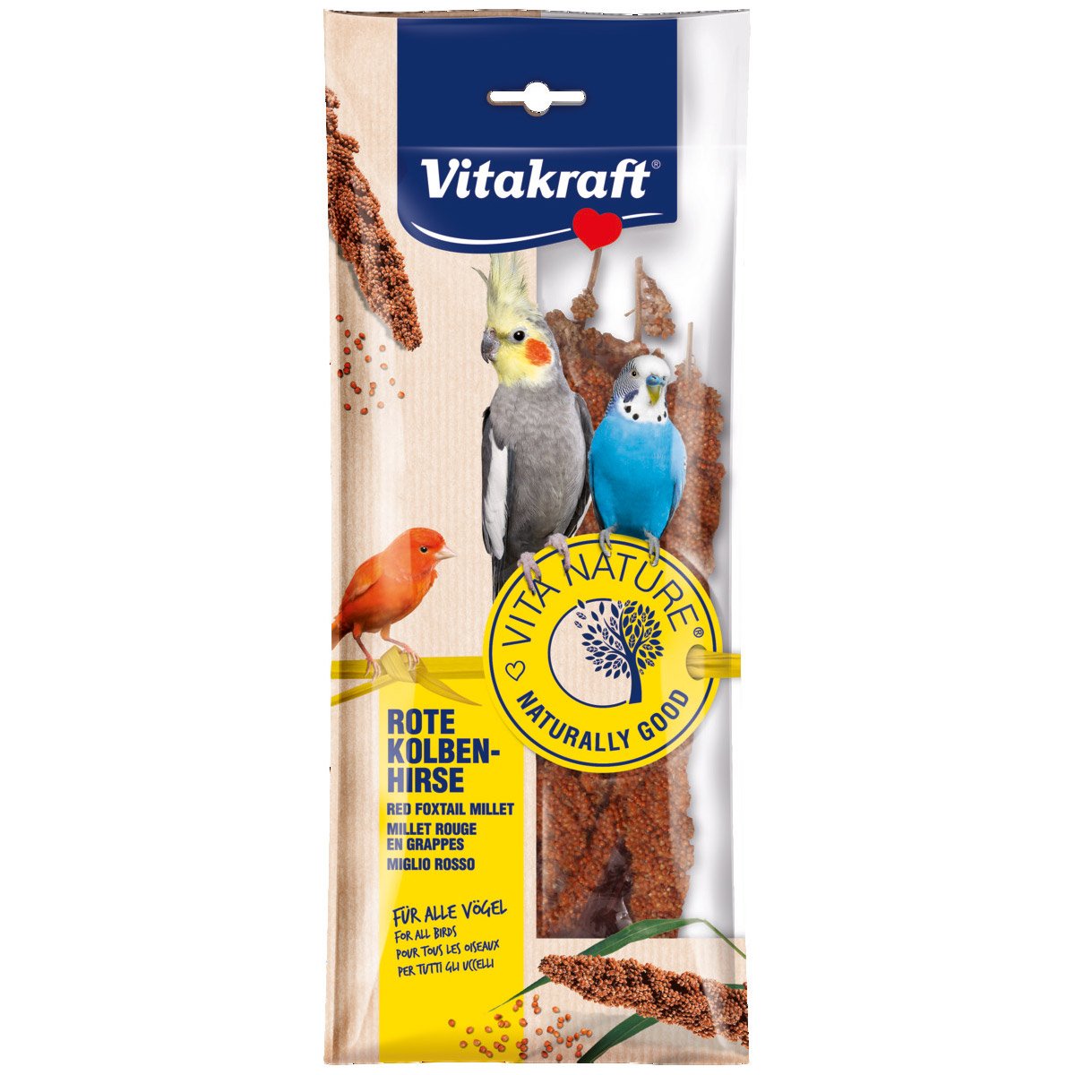 Vitakraft Vita Nature Rote Kolbenhirse 5x80g