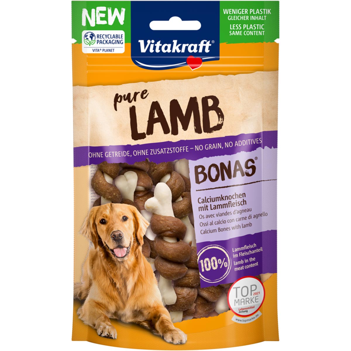 Vitakraft LAMB Bonas Calciumknochen 3x80g